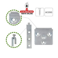 COLGADOR ACERO ZINCADO MODULOS COCINA MODELO 5.