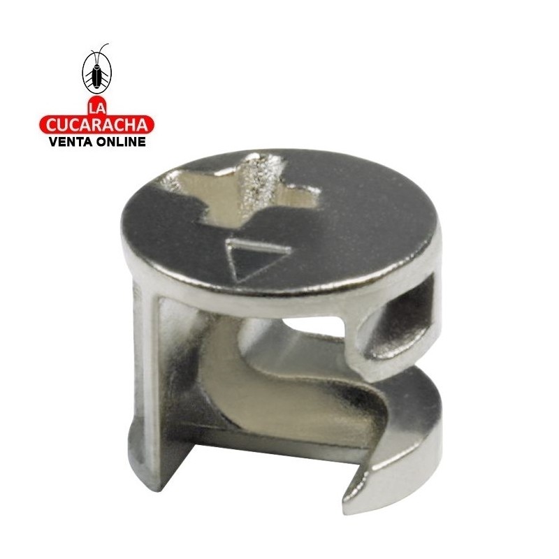 ENGANCHE EXCENTRICA ZAMAK ENSAMBLADO TABLEROS MUEBLE MODELO 30.