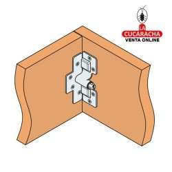 SOPORTE ACERO FIJACION ARMAZONES MADERA CAMAS MODELO 385.