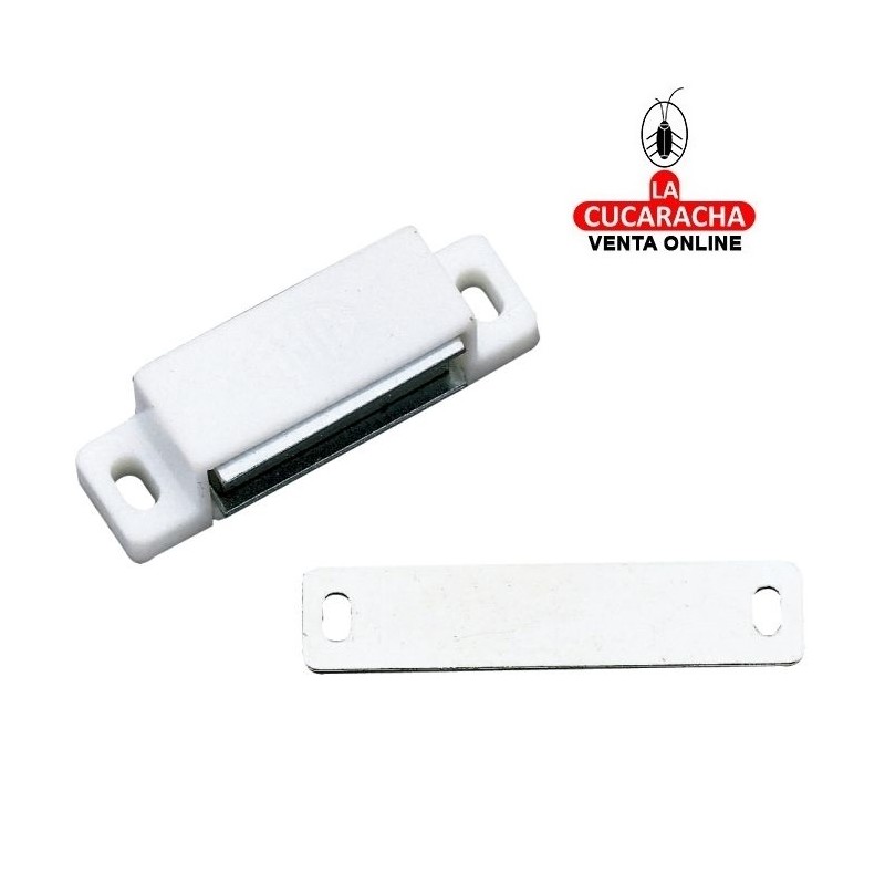 GOLPETE MAGNETICO MUEBLE CIERRE PUERTAS ARMARIO 56x15mm MODELO 10.