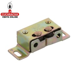 GOLPETE ACERO CON RODILLOS NYLON CIERRE PUERTAS ARMARIO 46x15mm MODELO 15.