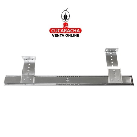 GUIA PORTATECLADO ORDENADOR METALICA CORREDERA MODELO 53.