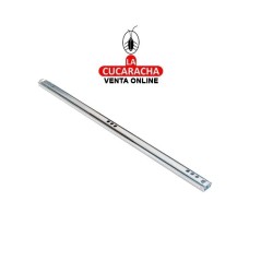 JUEGO GUIA METALICA CAJONES CORREDERA CON BOLAS PARA CAJON EXTRACCION PARCIAL MODELO 25.