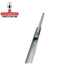 JUEGO GUIA METALICA CAJONES CORREDERA CON BOLAS PARA CAJON EXTRACCION PARCIAL MODELO 25.
