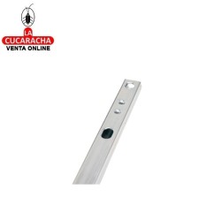 JUEGO GUIA METALICA CAJONES CORREDERA CON BOLAS PARA CAJON EXTRACCION PARCIAL MODELO 25.