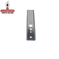 JUEGO GUIA METALICA CAJONES CORREDERA CON BOLAS PARA CAJON EXTRACCION PARCIAL MODELO 26.