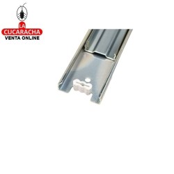 JUEGO GUIA METALICA CAJONES CORREDERA DE EXTRACCION TOTAL CON RODAMIENTOS MODELO 35.
