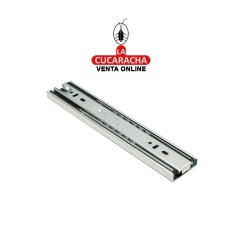 JUEGO GUIA METALICA CAJONES CORREDERA DE EXTRACCION TOTAL Y AUTOCIERRE MODELO 36.