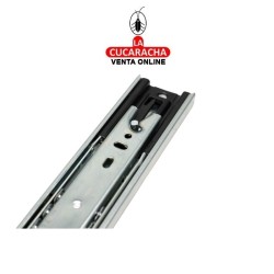 JUEGO GUIA METALICA CAJONES CORREDERA DE EXTRACCION TOTAL Y AUTOCIERRE MODELO 36.