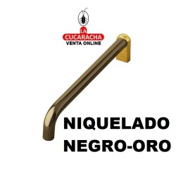 TIRADOR DE ALUMINIO BASE ZAMAK PARA MUEBLE MODELO 77.