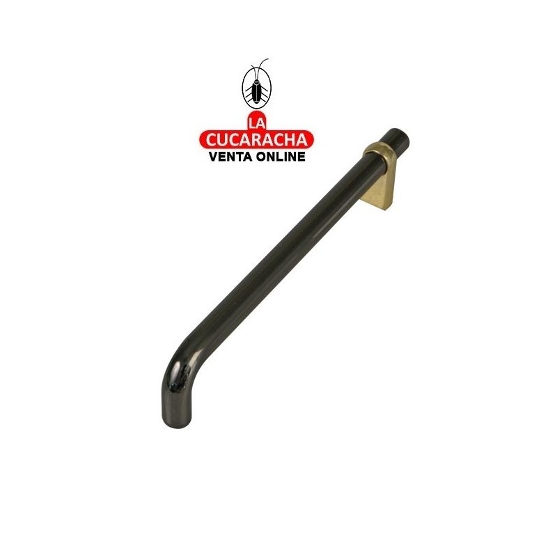TIRADOR DE ALUMINIO BASE ZAMAK PARA MUEBLE MODELO 78.