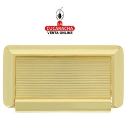 TIRADOR DE ZAMAK DE TARJETA PARA MUEBLE MODELO 295.