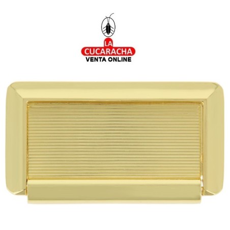 TIRADOR DE ZAMAK DE TARJETA PARA MUEBLE MODELO 295.