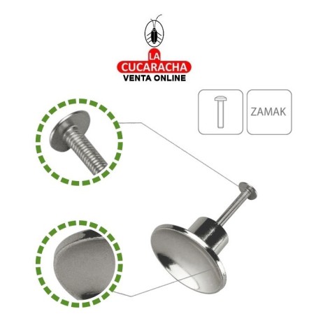 TIRADOR DE ZAMAK PARA MUEBLE MODELO 30-31.