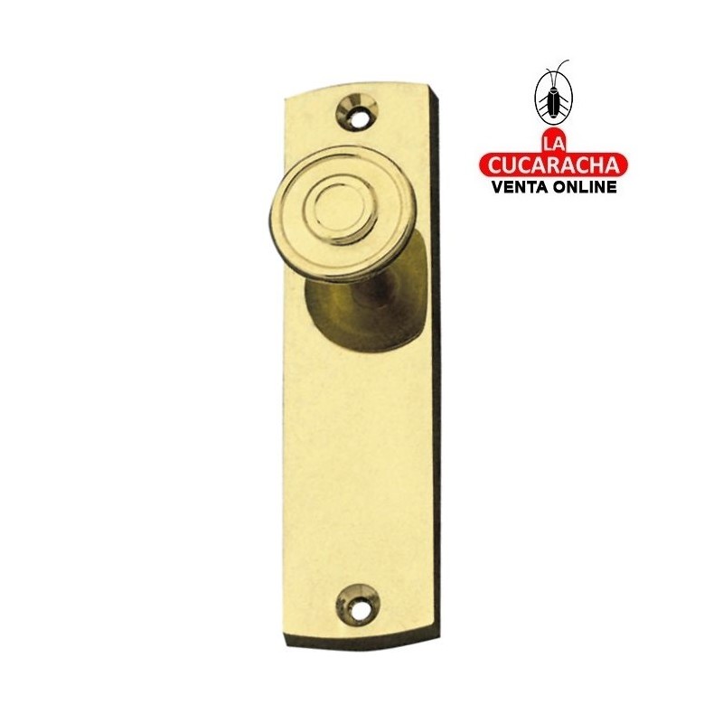 ESCUDO TIRADOR DE ZAMAK PARA ARMARIOS MODELO 19.