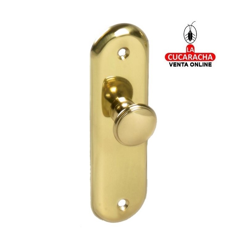 ESCUDO TIRADOR DE LATON PARA ARMARIOS MODELO 24.