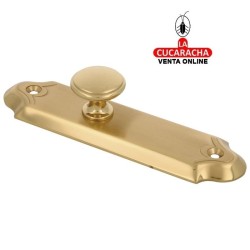 ESCUDO TIRADOR DE LATON PARA ARMARIOS MODELO 29.