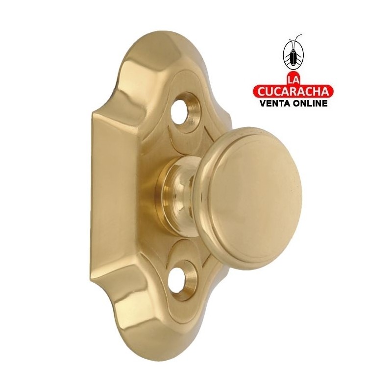 ESCUDO TIRADOR DE LATON PARA ARMARIOS MODELO 31.