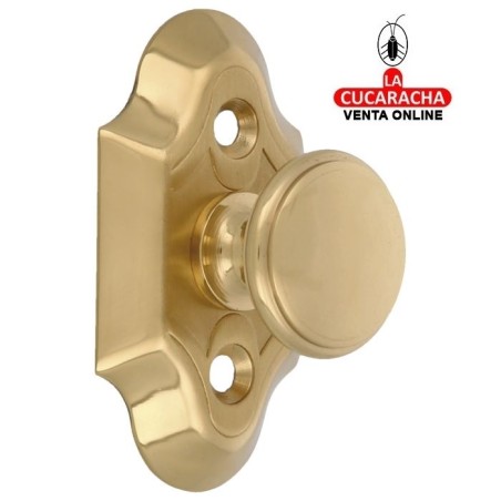 ESCUDO TIRADOR DE LATON PARA ARMARIOS MODELO 31.