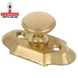 ESCUDO TIRADOR DE LATON PARA ARMARIOS MODELO 31.