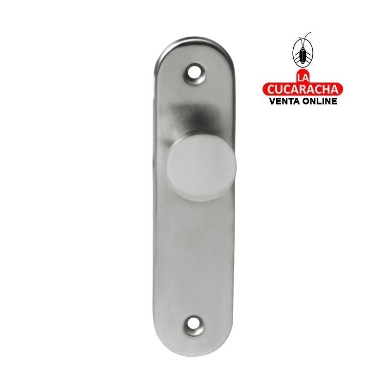 ESCUDO TIRADOR DE ACERO INOX PARA ARMARIOS MODELO 40.