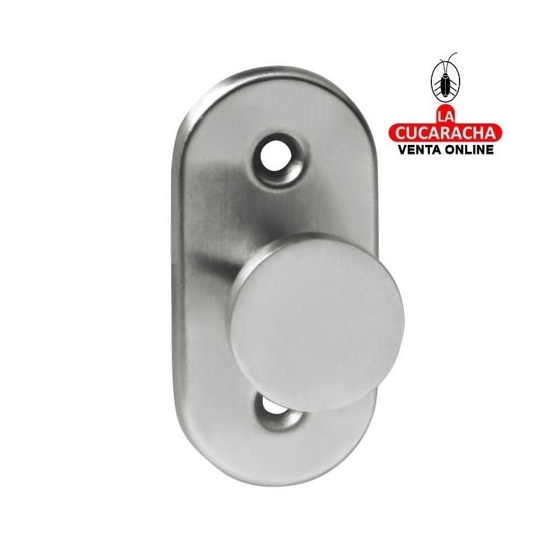 ESCUDO TIRADOR DE ACERO INOX PARA ARMARIOS MODELO 42.