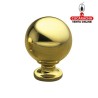POMO DE LATON PARA MUEBLE PULIDO BARNIZADO MODELO 330.