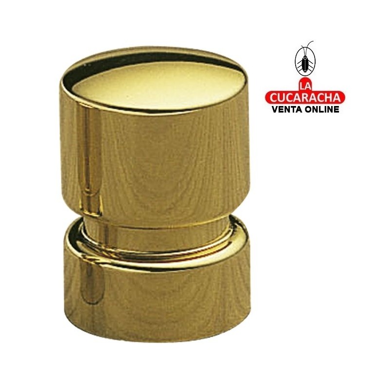 POMO DE LATON PARA MUEBLE PULIDO BARNIZADO MODELO 510.