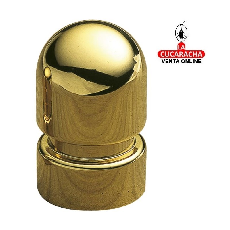 POMO DE LATON PARA MUEBLE PULIDO BARNIZADO MODELO 530.