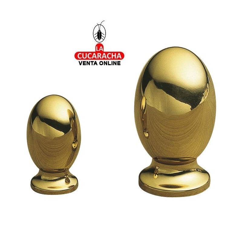 POMO DE LATON PARA MUEBLE PULIDO BARNIZADO MODELO 540.