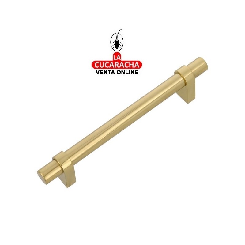 TIRADOR DE LATON PARA MUEBLE PULIDO BARNIZADO MODELO 119.