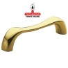 TIRADOR DE LATON PARA MUEBLE PULIDO BARNIZADO MODELO 600.