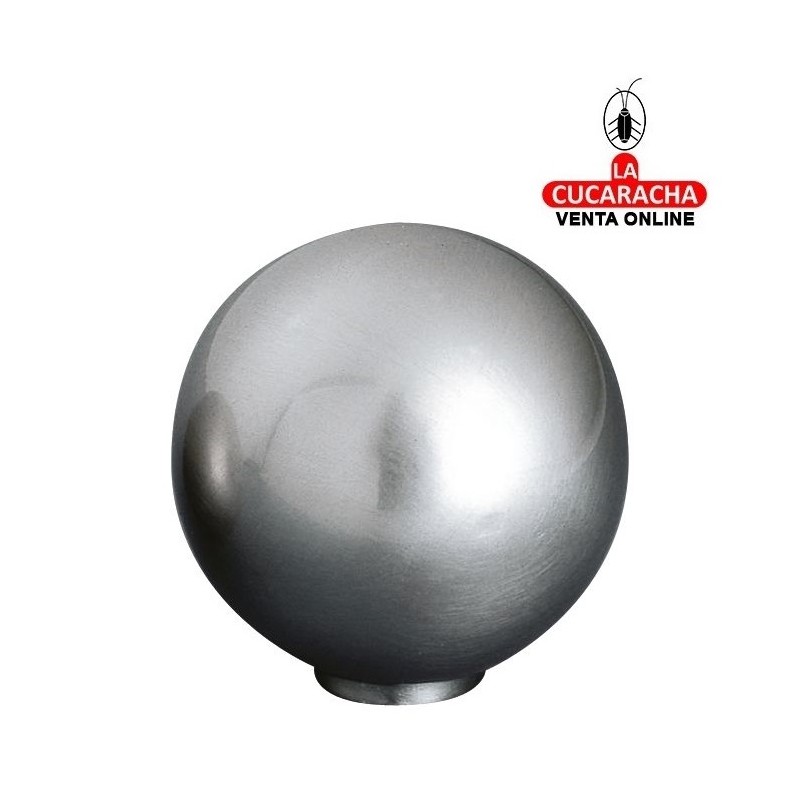 POMO DE ZAMAK PARA MUEBLE NIQUEL CEPILLADO MODELO 700.