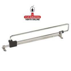 CUELGAPERCHAS DE ACERO EXTENSIBLE INSTALAR ARMARIO MODELO 12.