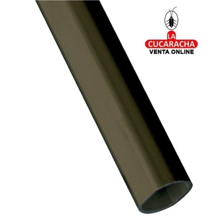 TUBO ALUMINIO PARA ARMARIO 20X18X1.5MM-BRONCE-MODELO 1.