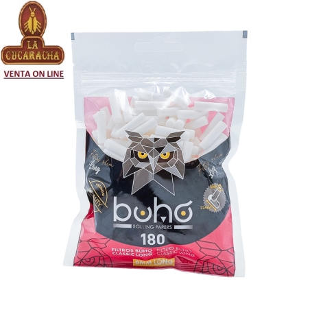 buho-CAJA 15-BOLSA 180 FILTROS 6X22MM. SLIM LARGOS.