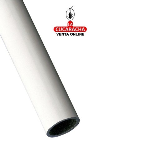 TUBO ALUMINIO REDONDO PARA ARMARIO-BLANCO-MODELO 2.