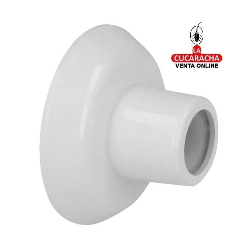 BOLSA 2-SOPORTE ACERO BARRA ARMARIO DOBLE PARA TUBO DE ø 12 mm. MODELO 36.