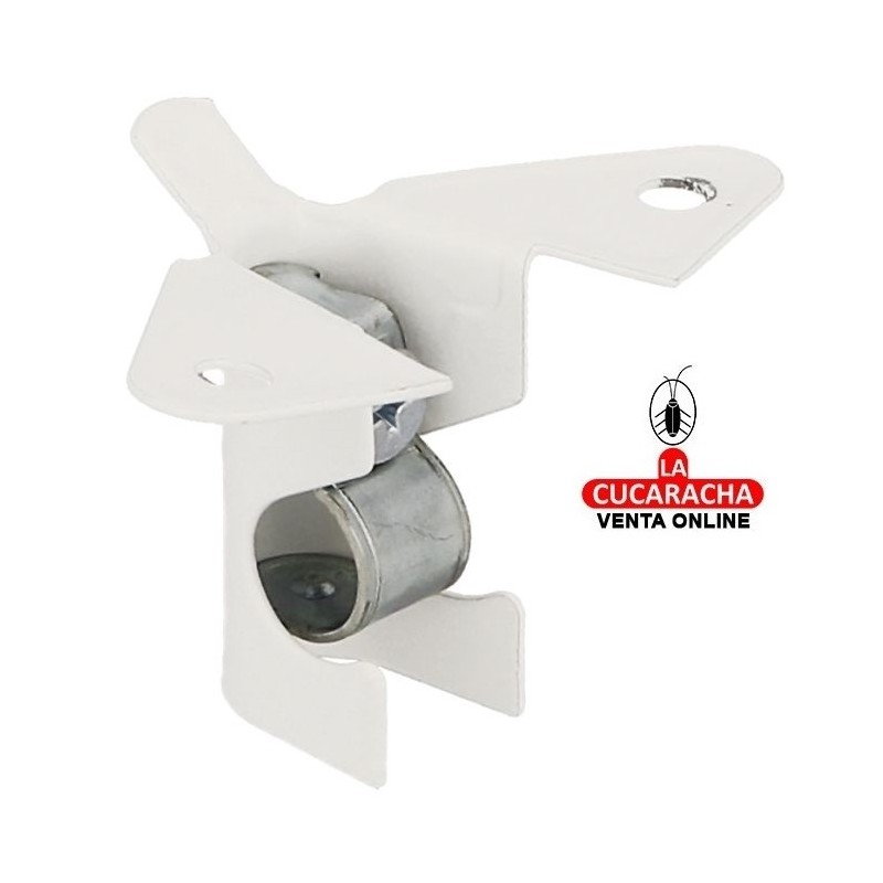 BOLSA 2-SOPORTE ACERO BARRA ARMARIO DE TECHO PARA TUBO DE ø 12 mm. MODELO 31.