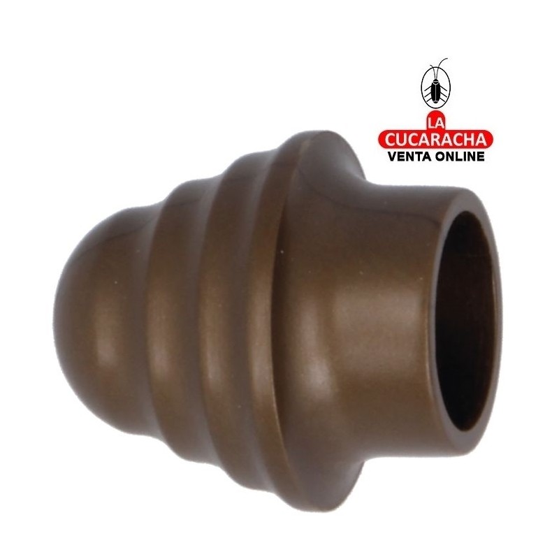 EMBELLECEDOR BARRA ARMARIO TUBO DE ø 12 Y 16mm. MODELO 1.