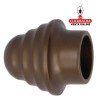 EMBELLECEDOR BARRA ARMARIO TUBO DE ø 12 Y 16mm. MODELO 1.