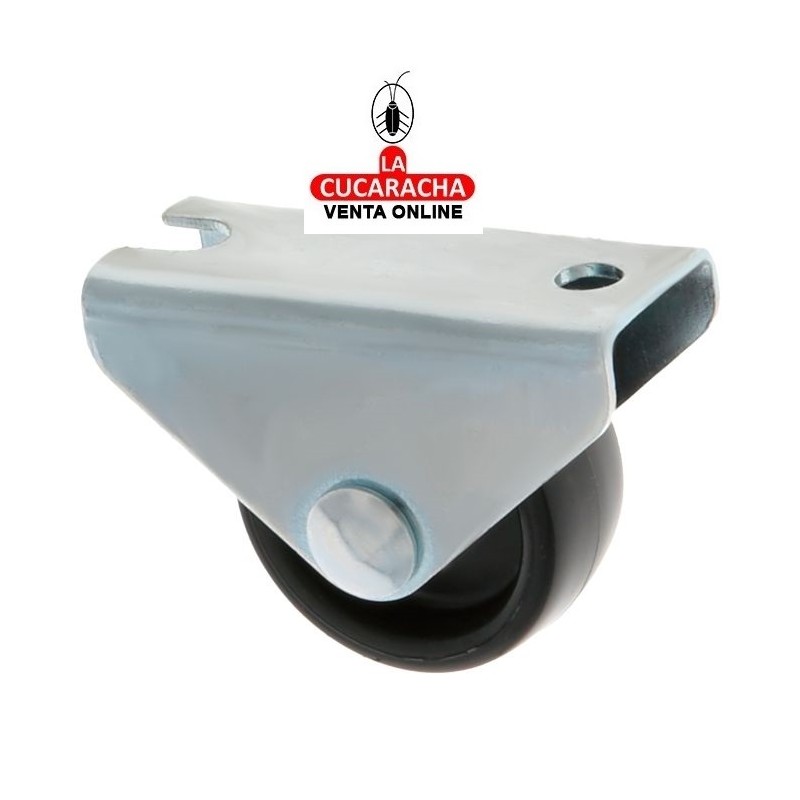 RUEDA NYLON SOPORTE FIJO ACERO MOBILIARIO OFICINA MODELO 1300.
