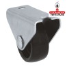 RUEDA NYLON SOPORTE FIJO ACERO MOBILIARIO OFICINA MODELO 1300.