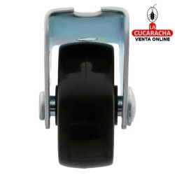RUEDA NYLON SOPORTE FIJO ACERO MOBILIARIO OFICINA MODELO 1300.
