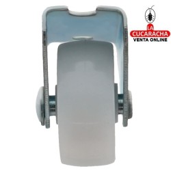 RUEDA NYLON BLANCO SOPORTE...