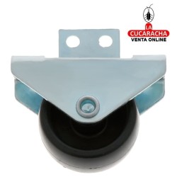 RUEDA NYLON NEGRO SOPORTE LATERAL FIJO ACERO CINCADO MOBILIARIO OFICINA MODELO 1305.