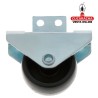 RUEDA NYLON NEGRO SOPORTE LATERAL FIJO ACERO CINCADO MOBILIARIO OFICINA MODELO 1305.
