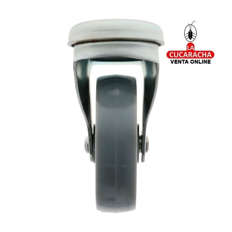 RUEDA NYLON CON AGUJERO Y RODAMIENTOS MODELO 2501.