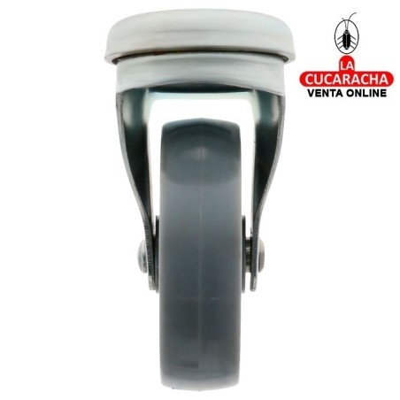 RUEDA NYLON CON AGUJERO Y RODAMIENTOS MODELO 2501.