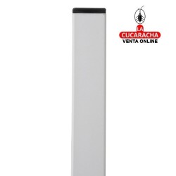 BLISTER PATA DE MESA ACERO CUADRADA BLANCA MODELO 3.